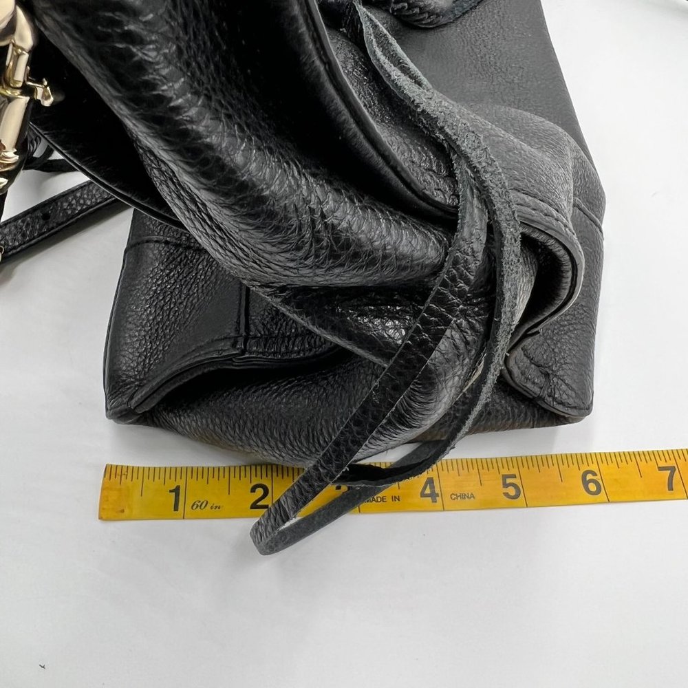 Rebecca Minkoff Black Leather Regan Satchel - Picture 8 of 16